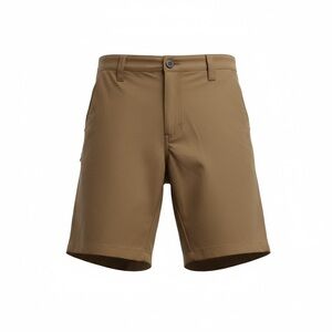 Orvis Men's Brown Flat Front Shorts